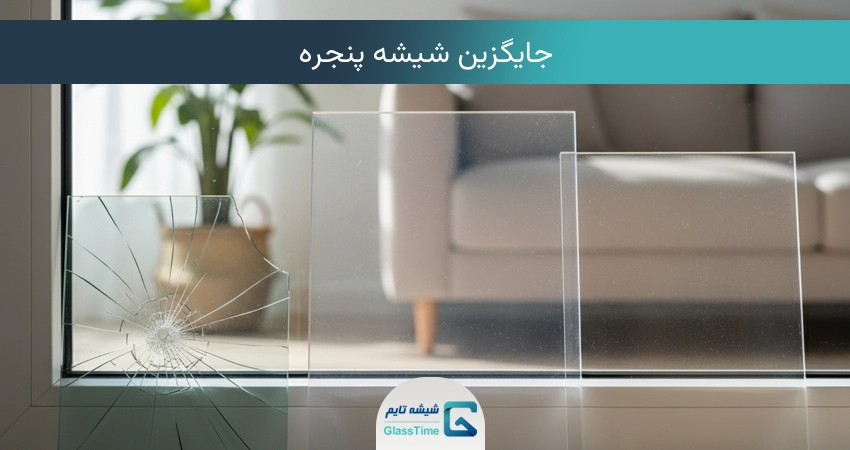 جایگزین شیشه پنجره