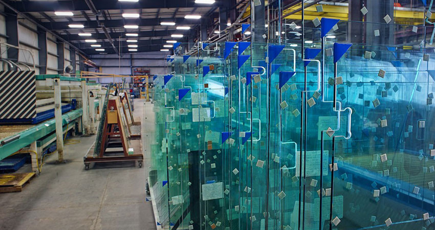 بزرگترین کارخانه شیشه در ایران